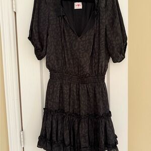 Black Leopard Print Buddy Love Dress